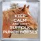 Keep Calm and Love Suffolk Punch Horses - Small Coaster