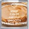 Keep Calm and Love Smooth Peanut Butter - Small Coaster