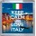 Keep Calm and Love Italy - Small Coaster