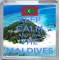 Keep Calm and Love the Maldives - Small Coaster