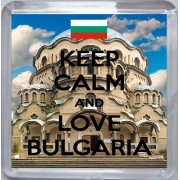 Keep Calm and Love Bulgaria - Small Coaster