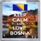 Keep Calm and Love Bosnia - Small Coaster