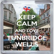 Keep Calm and Love Tunbridge Wells - Small Coaster