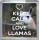 Keep Calm and Love llamas - Small Coaster