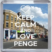 Keep Calm and Love Penge - Small Coaster
