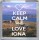 Keep Calm and Love Iona - Small Coaster