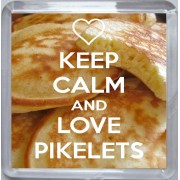Keep Calm and Love Pikelets - Small Coaster