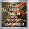 Keep Calm I'm a Sound Engineer - Small Coaster