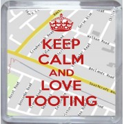 Keep Calm and Love Tooting - Small Coaster