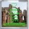 Keep Calm and Love Lindisfarne - Small Coaster
