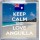 Keep Calm and Love Anguilla - Small Coaster