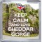 Keep Calm and Love Cheddar Gorge - Small Coaster
