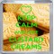 Keep Calm and Love Custard Creams - Small Coaster