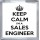 Keep Calm I'm a Sales Engineer - Small Coaster
