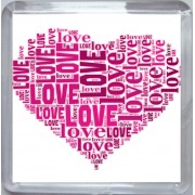 Love Love Love Love Love Love Love ....... - Small Coaster