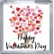 Happy Valentine's Day - Small Coaster