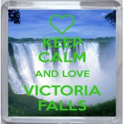 Keep Calm and Love Victoria Falls - Small Coaster
