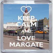 Keep Calm and Love Margate - Small Coaster