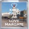 Keep Calm and Love Margate - Small Coaster