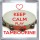 Keep Calm and Play Your Tambourine - Small Coaster