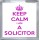 Keep Calm I am a Solicitor - Small Coaster