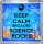 Keep Calm because Science Rocks - Small Coaster