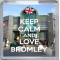 Keep Calm and Love Bromley - Small Coaster