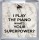I Play the Piano What's Your Superpower? - Small Coaster