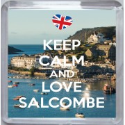 Keep Calm and Love Salcombe - Small Coaster