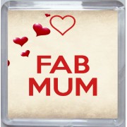 Fab Mum - Small Coaster