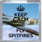 Keep Calm and Fly Spitfires - Small Coaster