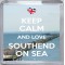 Keep Calm and Love Southend on Sea - Small Coaster