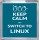 Keep Calm and Switch to Linux - Small Coaster
