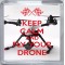 Keep Calm and Fly Your Drone - Small Coaster