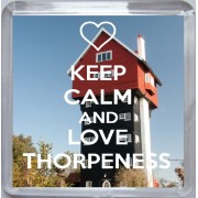 Keep Calm and Love Thorpeness - Small Coaster