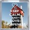 Keep Calm and Love Thorpeness - Small Coaster