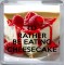 I'd Rather be Eating Cheesecake - Small Coaster
