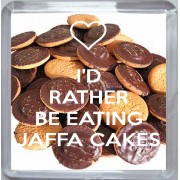 I'd Rather be Eating Jaffa Cakes - Small Coaster