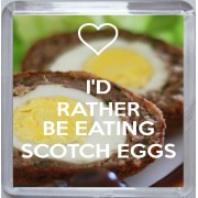 I'd Rather be Eating Scotch Eggs - Small Coaster