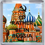 I'd Rather be in Russia - Small Coaster
