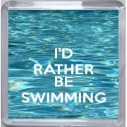 I'd Rather be Swimming - Small Coaster
