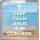 Keep Calm Jesus is in Control - Small Coaster