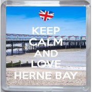 Keep Calm and Love Herne Bay - Small Coaster