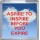 Aspire to Inspire Before you Expire - Small Coaster
