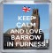 Keep Calm and Love Barrow in Furness - Small Coaster