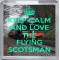 Keep Calm and Love the Flying Scotsman - Small Coaster