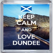 Keep Calm and Love Dundee - Small Coaster