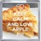 Keep Calm and Love Apple Pie - Small Coaster