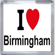 I Love (heart) Birmingham - Small Coaster