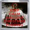 Keep Calm and Love Christmas Pudding - Small Coaster